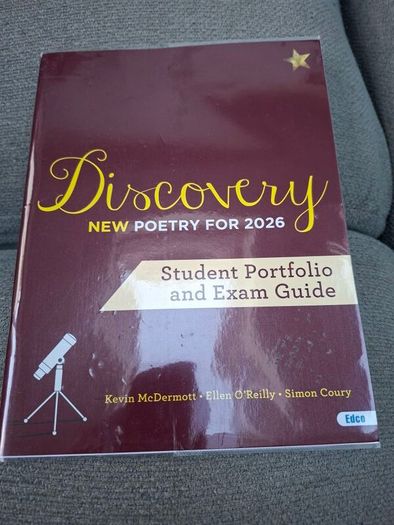 DISCOVERY -New Poetry for 2026-Student Portfolio and Exam Guide