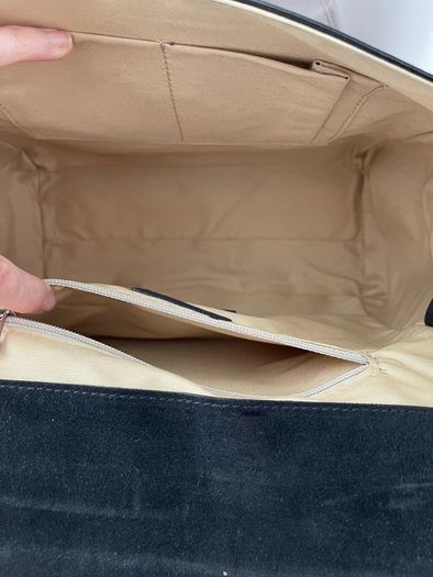 Lk Bennett patent leather bag