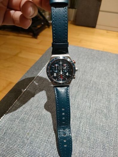 Swatch Irony Chrono Blue - used, very good condition.
