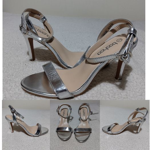 Boohoo Silver Occasion Shoes
