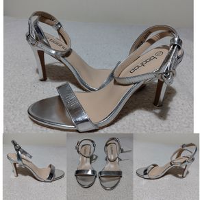 Boohoo Silver Occasion Shoes