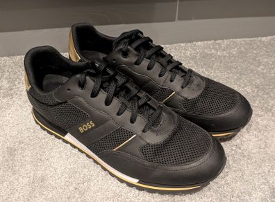 Boss Parkour Runners Textured Mesh Trainers