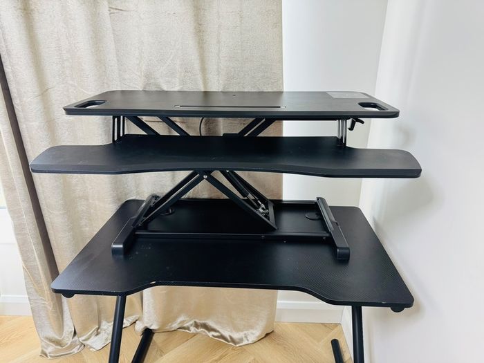Table & Manual Height Adjustable Standing Desk