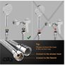 Grifema Shower Hose 1.5m Stainless Steel Image 5