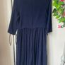 dress little mistress French navy dress size 10 Image 7