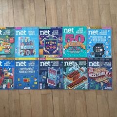Net magazine (2016-2017) - web design and UI/UX