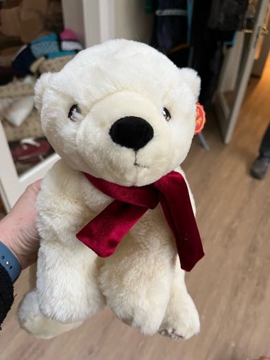 Cuddly White Bear