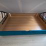 Respa King Size Half-Ottoman Storage Bed Base & Matching Headboar Image 5