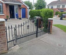 Extended Gates with bifold hinge