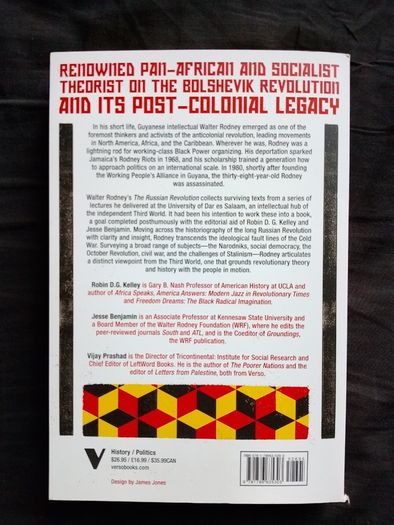Walter Rodney, The Russian Revolution: A View from the Third World