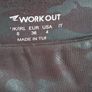Workout leggins camouflage style very low rise with zip size s Image 3
