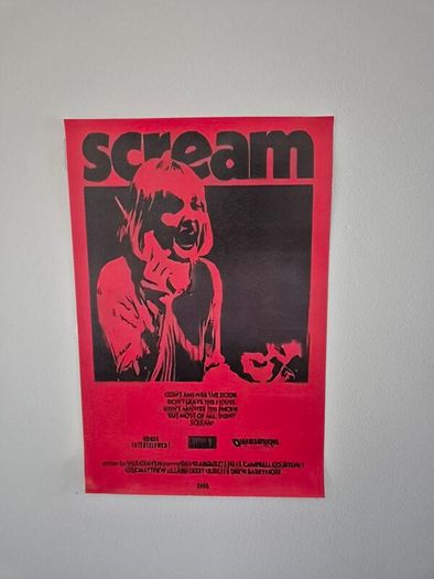 Scream Canvas Poster