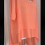 tunic Bnwt short sleeve tunic top asymmetrical freesize  14/16 Image 3