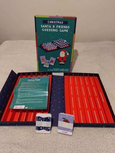 Christmas Santa And Friends Guessing Game NEW IN BOX