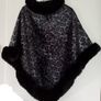 Leopard Fur Poncho - Small - NEW Image 2