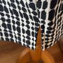L K Bennett Black and White Skirt with 2 front pockets - Size 14 Image 6