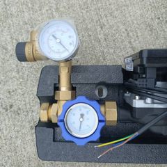 Thermal solar pumping station