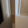 Bargain! Door: White Primed Carrick 1P With Frosted Glass Image 8