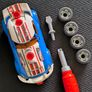 Car toy with screwdriver Image 2