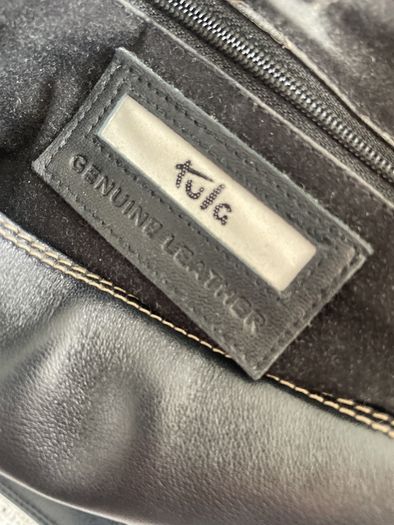Vintage Tula Soft Leather Black Bag