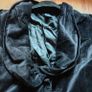 Black short sleeve dressy jacket, size 10 Image 3