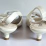 MIDO Ex Shop Display Ladies Patent Beige Sandals New With Box Size UK4 Slingback CAN POST Image 8