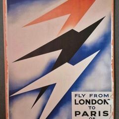 Vintage Style  Metal Sign. Imperial Airways,  avation advertisement.