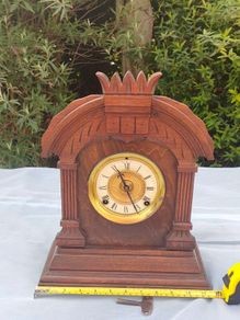 Large Ansonia Tunis mantle clock.