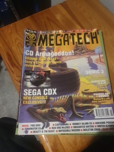 Retro Sega Magazine.