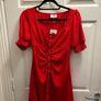 Dunnes Savida Red Mini Dress Image 2