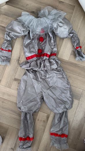 Handmade halloween costume IT clown