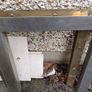STAINLESS STEEL Fireplace Surround Frame Image 2