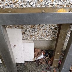 STAINLESS STEEL Fireplace Surround Frame