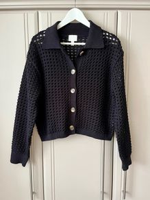 H&M crochet cardigan 8/10 uk