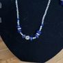 Glittery Beaded Necklace, Bracelet and Earrings Set Image 5