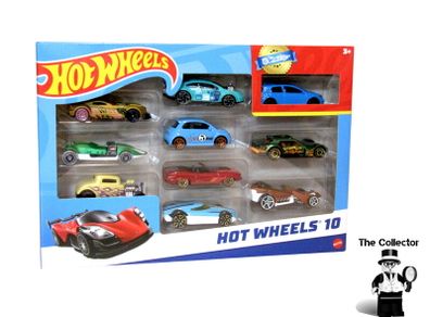 Hot Wheels 10 Car Pack Basic Assortment Brand New Sealed