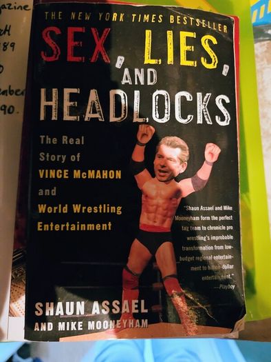 WWE WWF wrestling books
