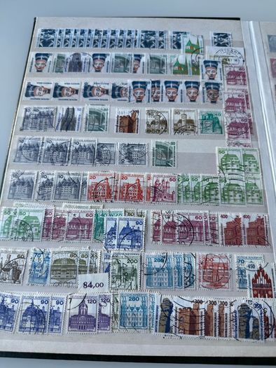 GERMANY collection in stamp album