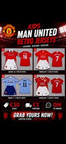 kids jerseys man utd