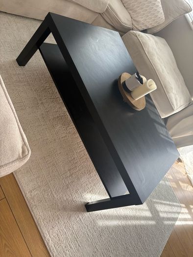 IKEA LACK coffee table black- brown