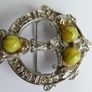 Vintage Scottish Clan Crest Style Brooch Image 3
