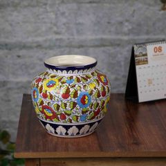 Handmade and Hand Painted Large Ceramic Planter or Pot| Warehouse Clearance | Massive Discount | Bargain prices