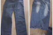 Long denim skirt  and jeans