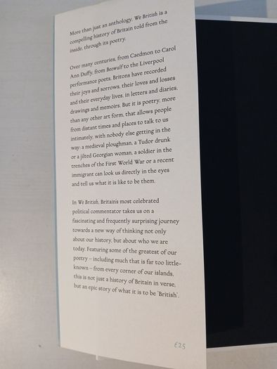 We British - The Poetry of a People by Andrew Marr