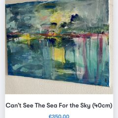 Original Seascape Irish Art - Auction
