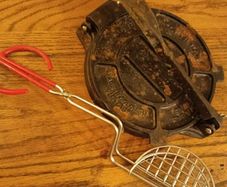 Tortilla Press and Tongs