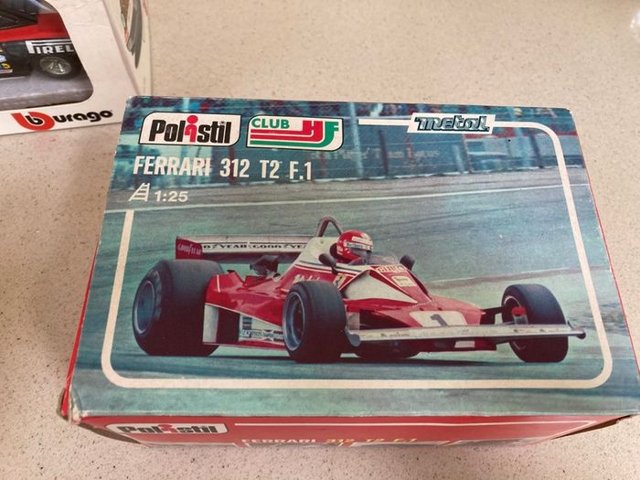 Ferrari 312 T2 Formula 1 Scale 1/25 New Niki Lauda