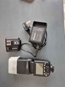 Godox V860II-C Flash + X1T-C Wireless Trigger, Canon