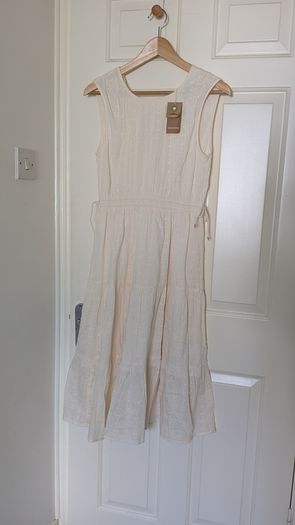 Monoprix Cream Dress (UK6/8)