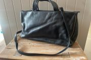 Tula shoulder bag leather bag with cross body strap.
